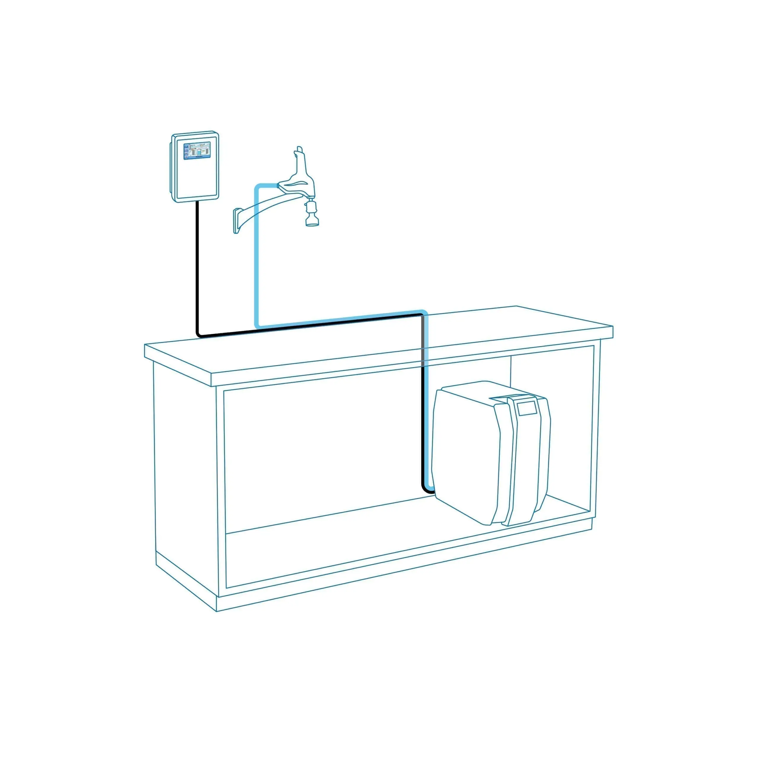 Options: Bench mount Aquinity P10