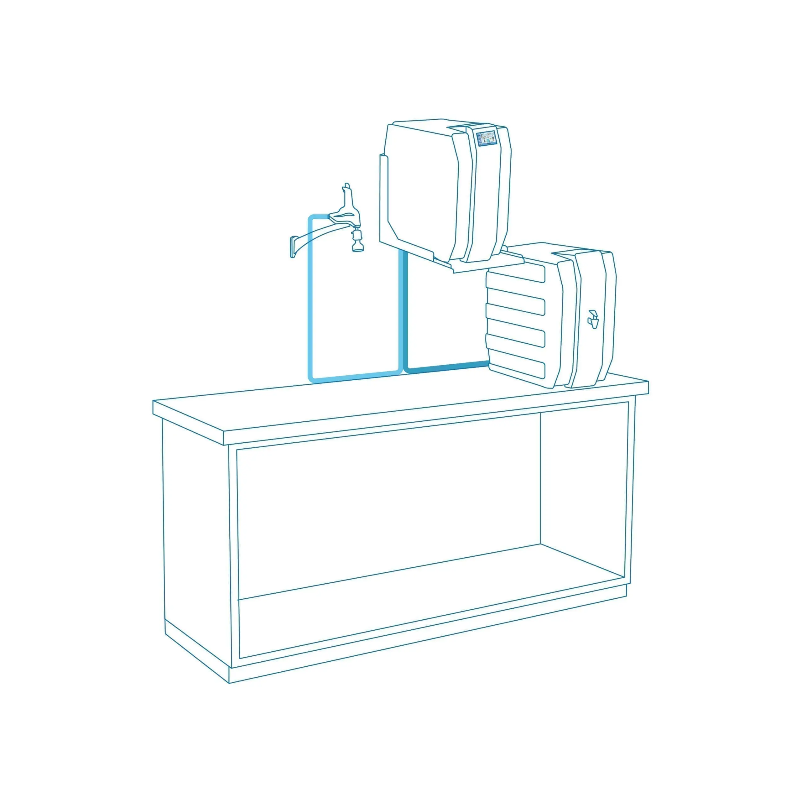 Options: Wall mount Aquinity