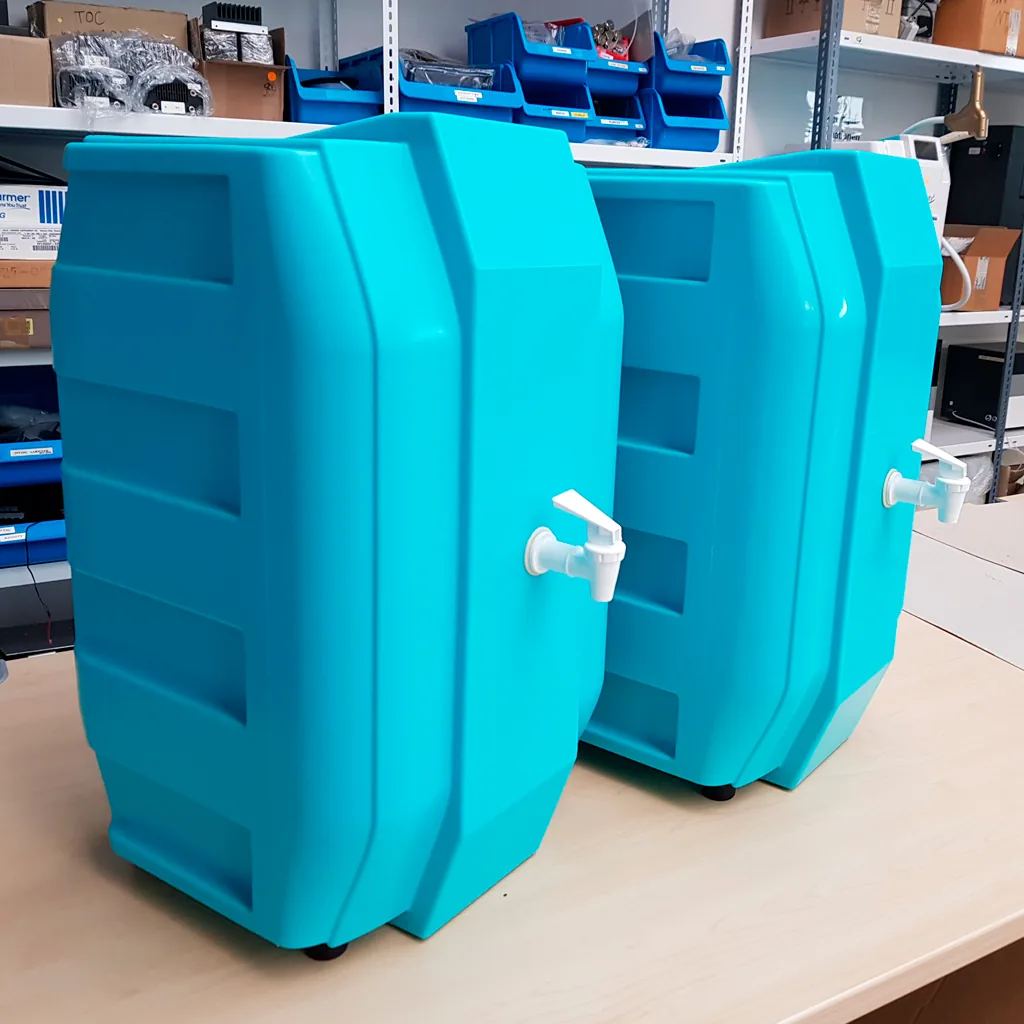 Options: External tank AquaRO² & EDI²