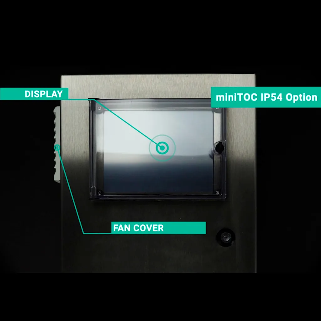 Options: IP54 miniTOC