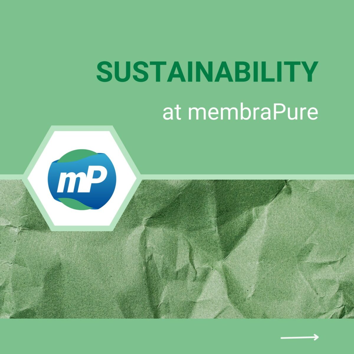 Sustainability, membrapure 1