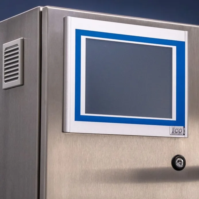 MIniTOC TOC analyzer front panel with touchscreen display.