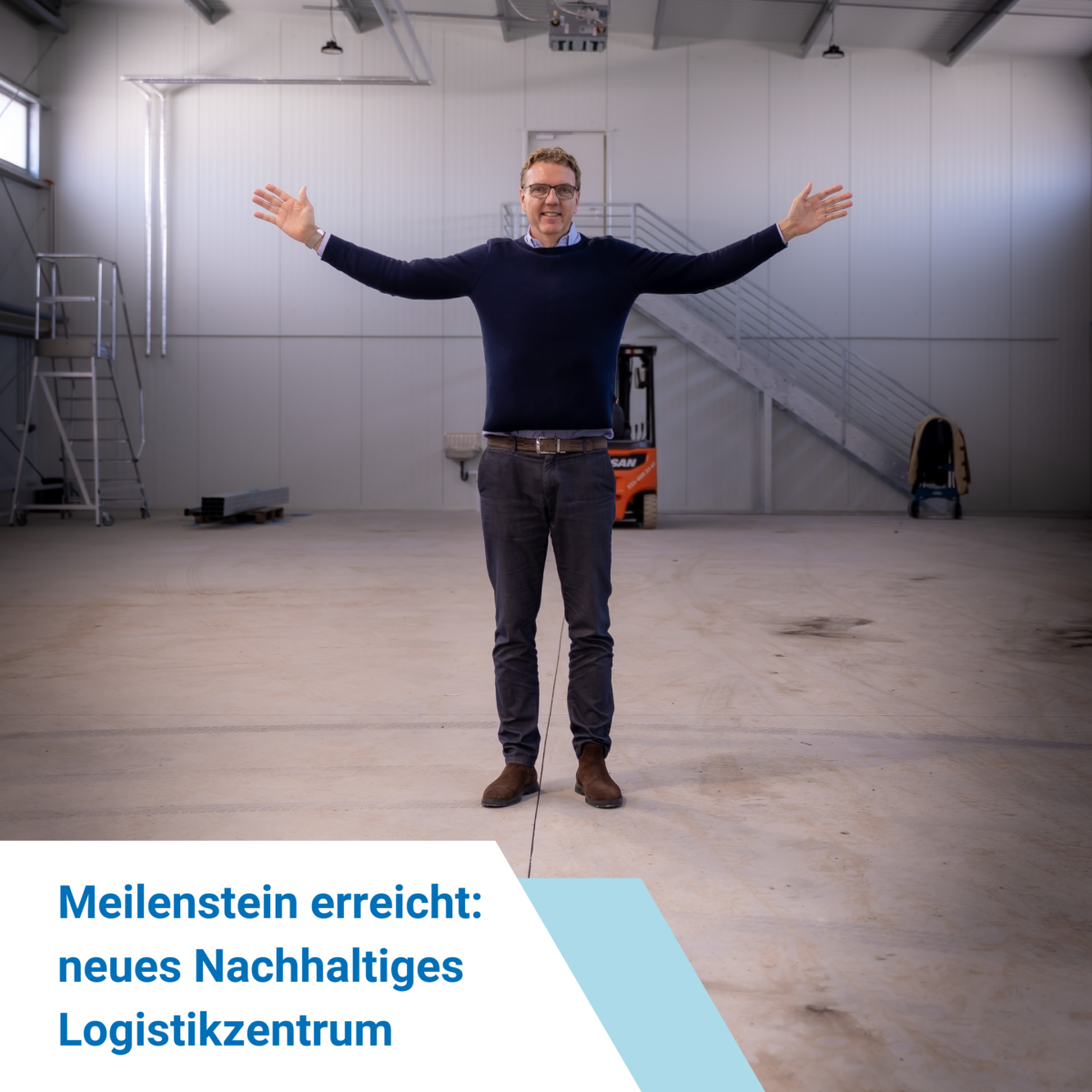 Meilenstein erreicht: neues nachhaltiges Logistikzentrum