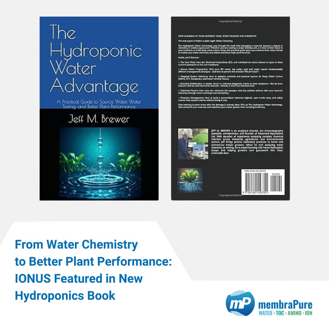 From Water Chemistry to Better Plant Performance