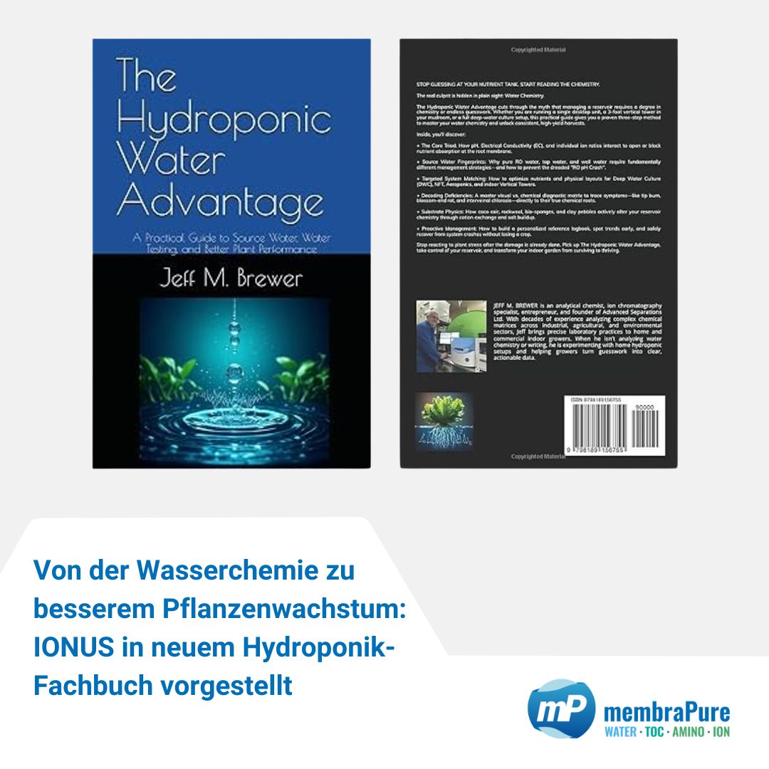 Von der Wasserchemie zu besserem Pflanzenwachstum